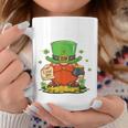 Happy St Patrick's Day Gnomo Family Outfit Taza de café Regalos divertidos
