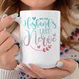 On My Husband's Last Nerve Coffee Mug Funny Gifts