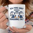 Ich Mag Halt Penguins Girls Children Women's Penguin Tassen Lustige Geschenke