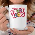 Kellogg's Froot Loops Breakfast Cereal Logo Blue Tassen Lustige Geschenke