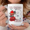 Niños 3 Años Cumpleaños Niño Ya Tengo 3 Años Ninja Taza de café Regalos divertidos