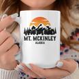 Parque Nacional Monte Mckinley Alaska Retro Taza de café Regalos divertidos