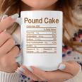 Pound Cake Nutrition Facts Thanksgiving Christmas Graphic Print Coffee Mug Unique Gifts