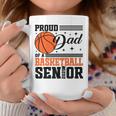 Proud Dad Of A 2025 Senior Basketball Graduate Grad 2025 Premium Graphic Print Coffee Mug Unique Gifts