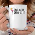 Save Water Drink Lillet Summer Alcohol Lillet S Tassen Lustige Geschenke