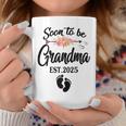 Soon To Be Grandma 2025 Mother's Day For New Grandma Coffee Mug Personalized Gifts
