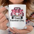Three Gnomes And Leopard Truck Happy Valentine's Day Coffee Mug Unique Gifts