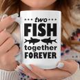 Two Fish Together Forever Angler Tassen Lustige Geschenke