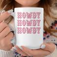 Vintage Howdy Rodeo Western Country Southern Cowgirl Graphic Print Coffee Mug Unique Gifts
