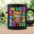 100Th Day Of School You Must Be Kitten Cat Lover Groovy Coffee Mug Gifts ideas
