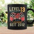 13Th Birthdayideo Gamer Level 13 Unlockedintage Tassen Geschenkideen