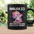 30Th Birthday Woman 30 Years Party Outfit Unicorn Tassen Geschenkideen