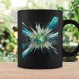 Abstract Space Explosion Art Vibrant Cosmic Burst Supernova Graphic Print Coffee Mug Gifts ideas