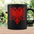 Albanian Flag Albania Eagle Shqip Shqiponja Albania Tassen Geschenkideen