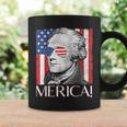 Alexander Hamilton 'Merica Patriot American Flag 4th Of July Graphic Print Coffee Mug Gifts ideas