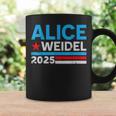 Alice Weidel Fan Item German Chancellor 2025 Alice Weidel Blue Tassen Geschenkideen