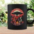 Alien And Bigfoot Campfire Sasquatch Ufo For Outdoor Lovers Coffee Mug Gifts ideas