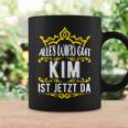 Alles Wird Gut Kim Ist Jetzt Da Alles Wird Gut Alles Wird Gut Tassen Geschenkideen