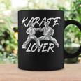 Amante Del Karate Cinturón Artes Marciales Cazas Entrenador Taza de café Ideas de regalos
