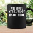 Ask Her Will You Be My Girlfriend Cutealentine's Day Tassen Geschenkideen