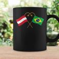 Austria Flag Brazilian Flag Austria Brazil Tassen Geschenkideen