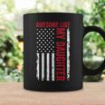 Awesome Like My Daughter Dad American Flag On Back Coffee Mug Gifts ideas