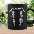 Bach Beethoven Chopin Mozart Divertidos Compositores De Música Clásica Taza de café Ideas de regalos
