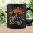 Banff Parque Nacional Canadiense Retro Souvenir Banff Taza de café Ideas de regalos