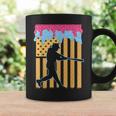 Baseball Drip Bat Boys Ice Cream American Flag 4Th Of July Coffee Mug Gifts ideas