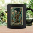 Baseball Mom Tarot Card Skeleton Mama Coffee Mug Gifts ideas