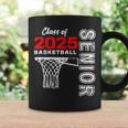 Basketball Senior Matching Class Of 2025 Senior Basketball Coffee Mug Gifts ideas
