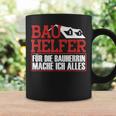 Bauhelfer Für Die Bauherrin Mache Ich Alles Bauarbeiterer Tassen Geschenkideen