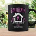 Bauherrin 2025 I Builder Construction Site Tassen Geschenkideen