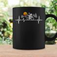 Bicycle Heartbeat Cyclist Road Bike Tassen Geschenkideen