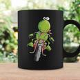 Biker Frog I Motorcyclist Fun Motorcycle Tassen Geschenkideen