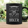 Biker's Prayer Motorcycle Men For Biker Biking Motorcycling Graphic Print Coffee Mug Gifts ideas