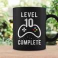 Birthday Boy 10 Years Gamer Level 10 Complete Tassen Geschenkideen