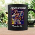 Bjj Legends Never Die Bjj Gi Brasileño Jiu Jitsu Taza de café Ideas de regalos