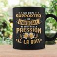 Bon Supporter Handball Boit La Pression Humour Handball Tasse Idées cadeaux