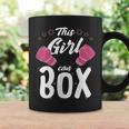 Boxeo Esta Chica Puede Boxear Cool Girl Boxeo Sin Mangas Taza de café Ideas de regalos