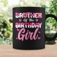 Brother Of The Birthday Girl Kitty Family Party Decorations Coffee Mug Gifts ideas
