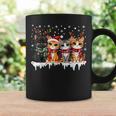 Cat Christmas Light Reindeer Santa Christmas Cat Lover Coffee Mug Gifts ideas