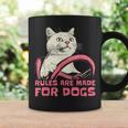 Cat Lover Rules Are Made For Dogs Driving Cat Graphic Print Coffee Mug Gifts ideas
