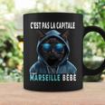 C'est Pas La Capitale C'est Marseille Bébé Humour Chat Tasse Idées cadeaux