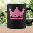 Chantal Name First Name Crown Pink Princess Jga Tassen Geschenkideen