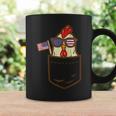 Chicken Pocket Farm American Flag USA 4th Of July Animal Tank Top Graphic Print Coffee Mug Gifts ideas
