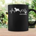 Cocker Spaniel Heartbeat Pulse Dog Ecg Dog Lovers S Tassen Geschenkideen