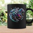 Cool Galaxy Jockey Astronaute Sur Les Courses Hippiques Tasse Idées cadeaux