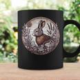 Cottagecore Rabbit Wild Hare Boho Rustic Graphic Print Coffee Mug Gifts ideas