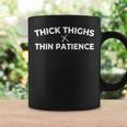 Cuisses Épaisses Et Bonnesibrations Citation Positive Amus Tasse Idées cadeaux